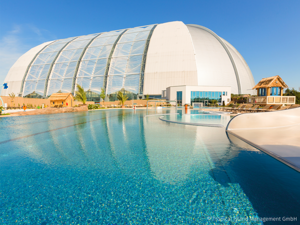 4 Tage Tropenurlaub im Tropical Islands Resort Tropical Islands Resort in Krausnick-Groß Wasserburg, Brandenburg inkl. Frühstück