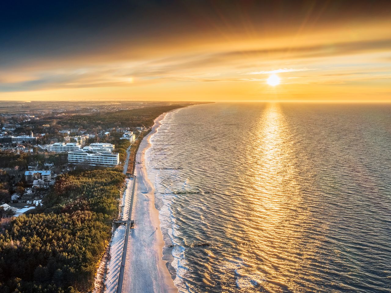 Kurze Auszeit am polnischen Ostsee-Strand