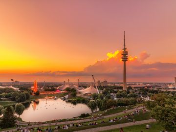 Blick auf München