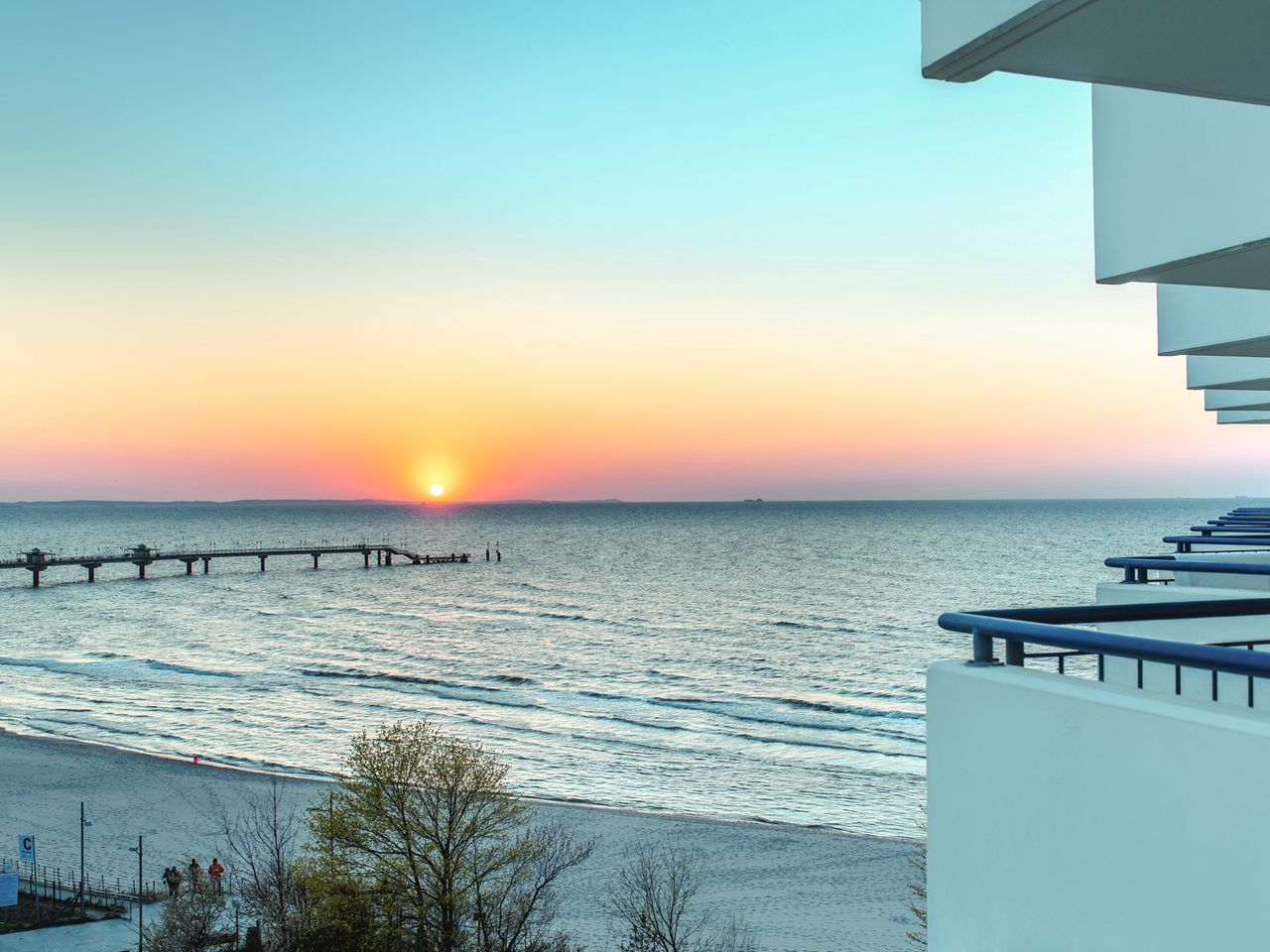 Kleine Wellnessauszeit am polnischen Strand