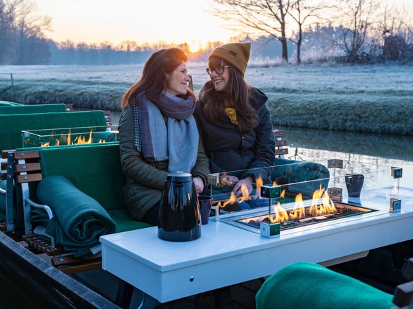 2 Tage 3 Wohlige Wintertage mit Therme + Kaminkahnfahrt in Burg (Spreewald), Brandenburg inkl. Frühstück