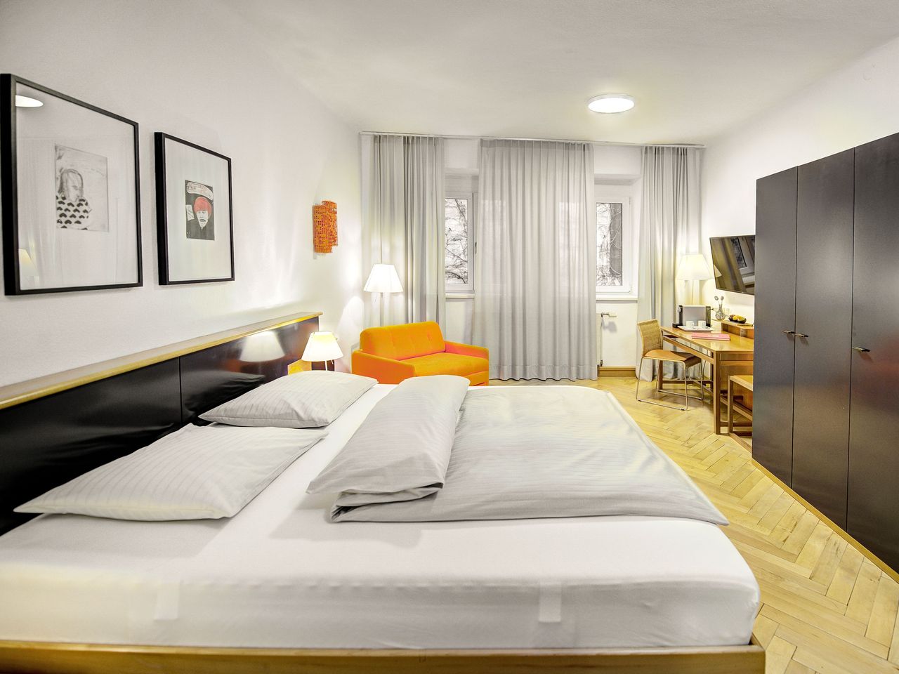 Economy Doppelzimmer ohne Klimaanlage