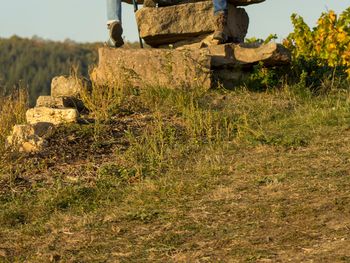 Körbchen voller Ostereier und Ostertage in Franken