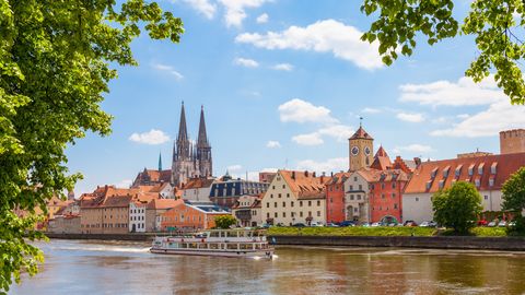 Regensburg im Sommer