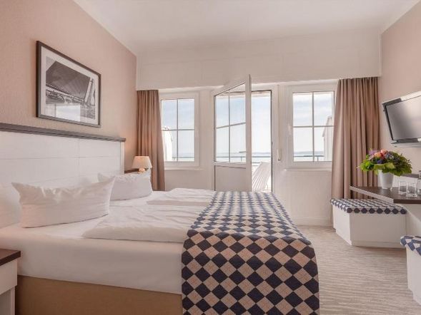Doppelzimmer mit Kingsize Bett