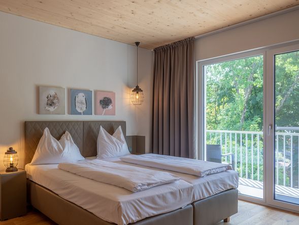 Einzelzimmer STANDARD mit Balkon und Seeblick
