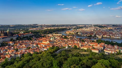 Blick über Prag