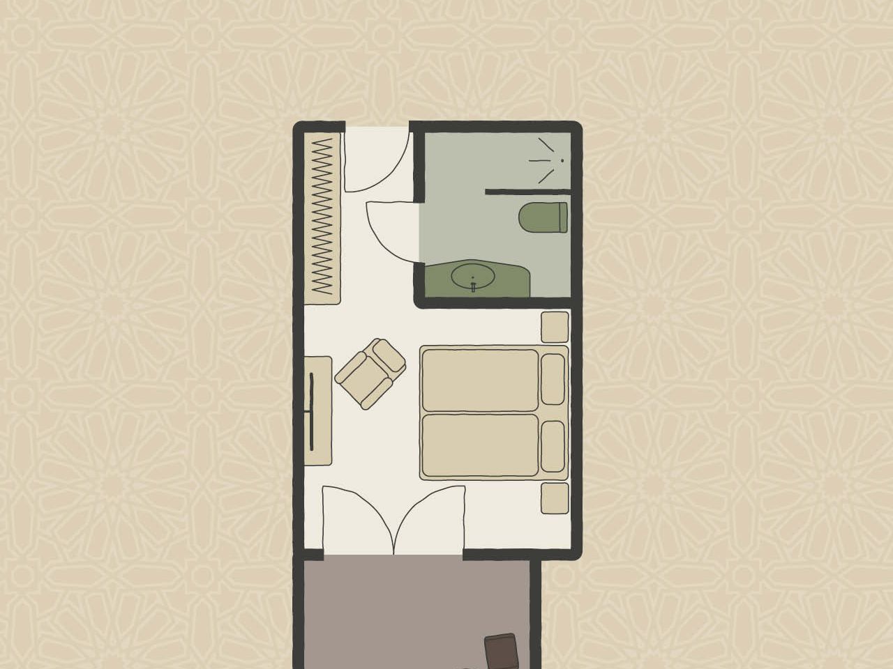Doppelzimmer Pasha
