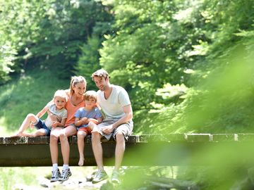 Familie im Schwarzwald