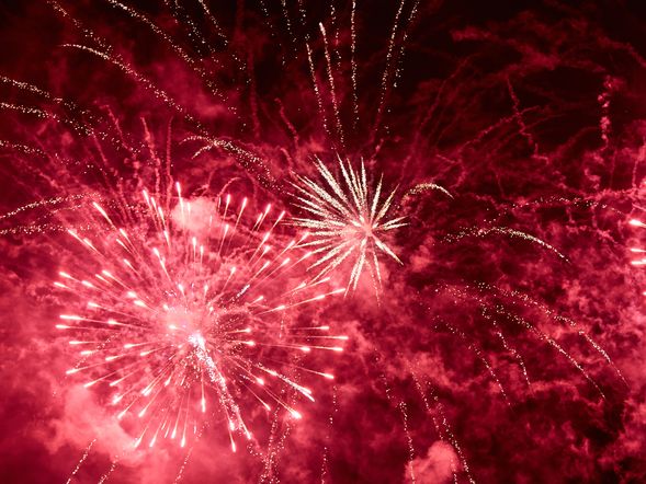Silvesterarrangement mit Tanz