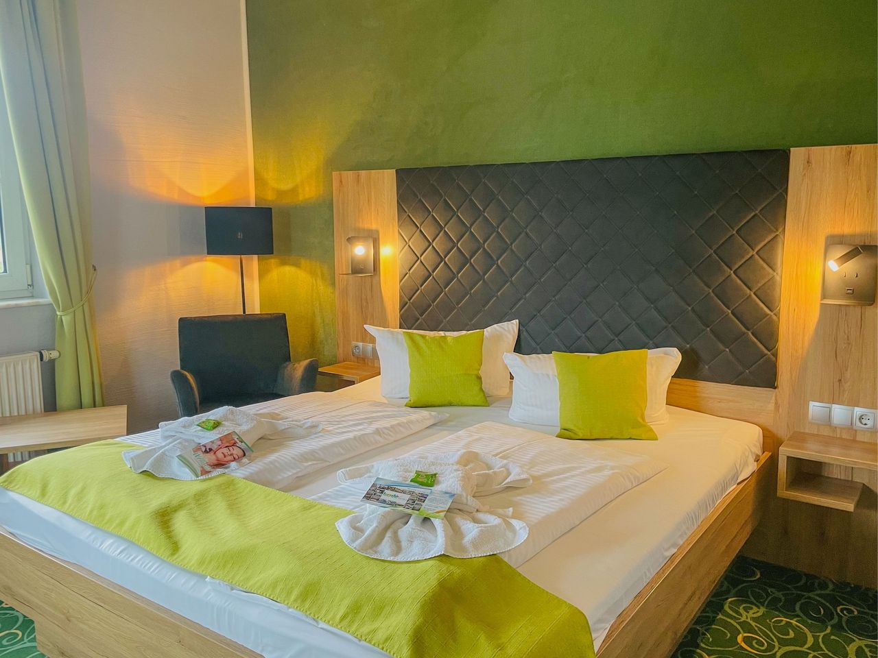 Doppelzimmer mit Balkon