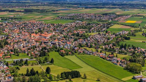 Bad Wörishofen aus der Luft