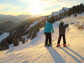Sonnenskilauf im Zillertal
