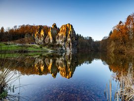 Eine Romantische Nacht im Silberbachtal im Teutoburger Wald