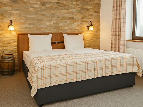 Doppelzimmer mit Balkon