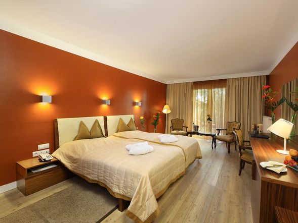 Vintage-Doppelzimmer mit Balkon & Park Side
