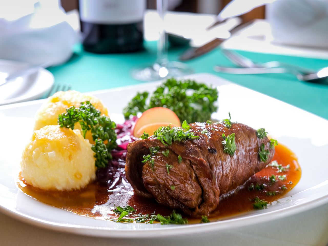 Romantisches Weihnachtsarrangement im Harz