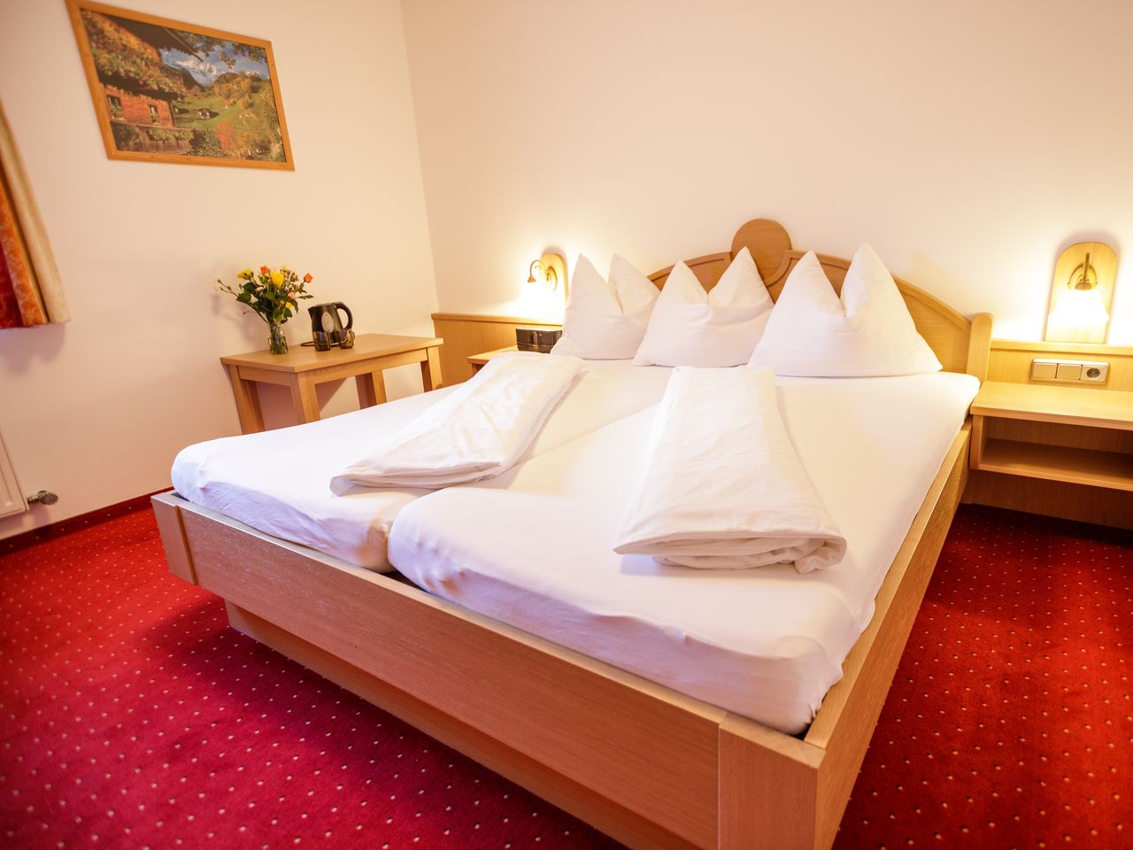 Familienzimmer im Elternhaus