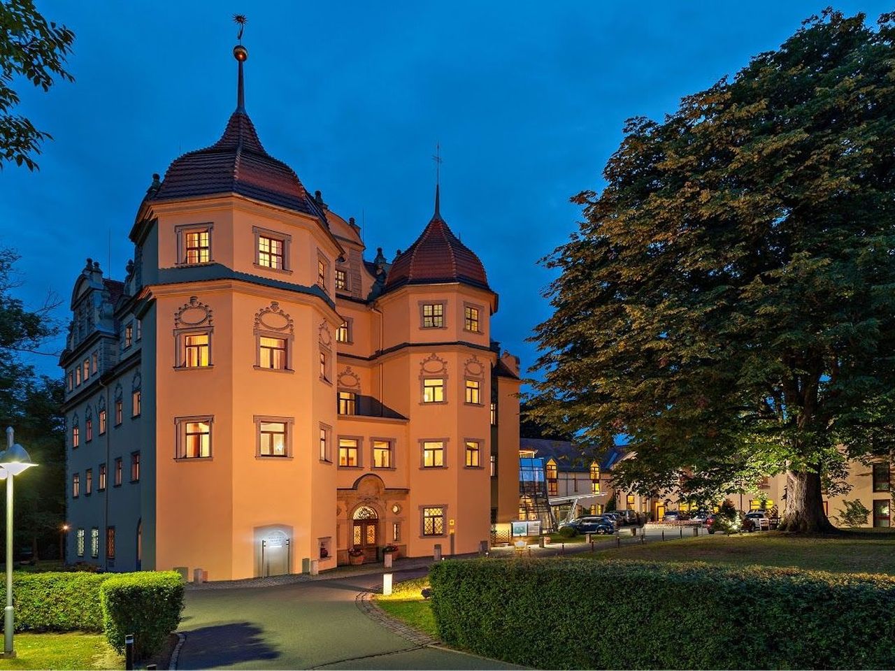 Märchenhafte Auszeit im Schlosshotel Althörnitz