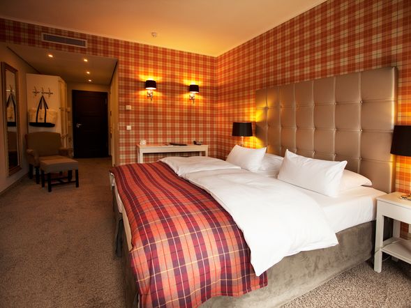 Luxuszimmer in der Waldresidenz