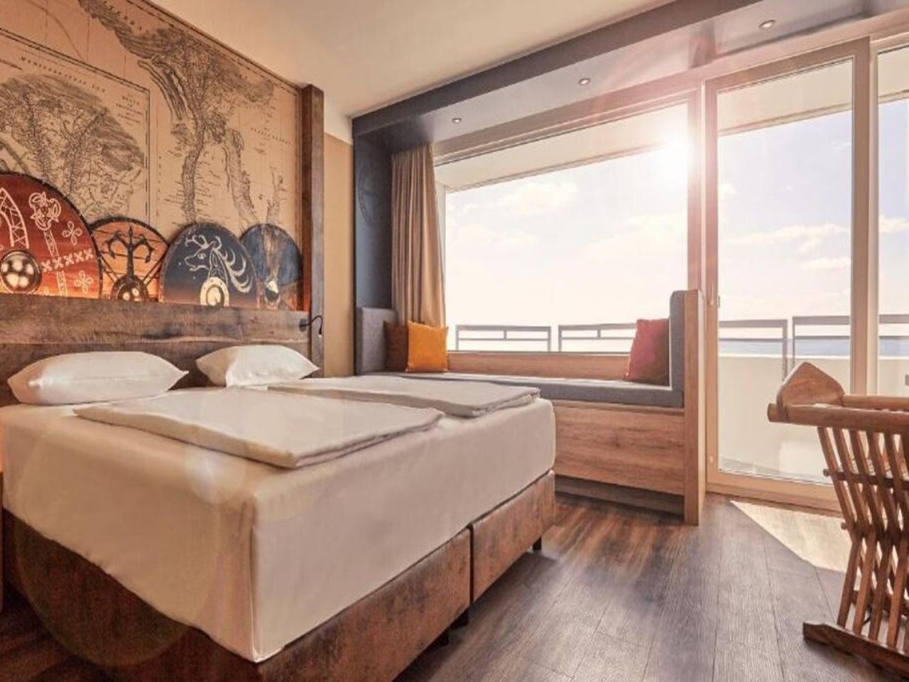 Einzelzimmer SUPERIOR mit Balkon und Meerblick