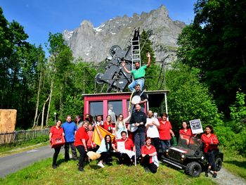 Familie on Tour in Grindelwald