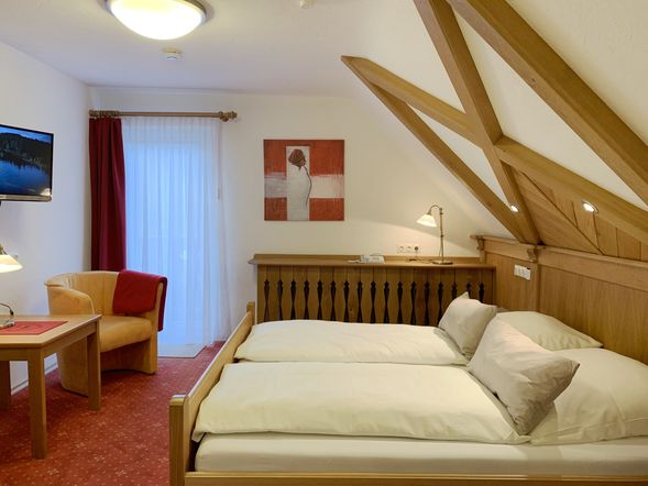 Kuschelzimmer-Doppelzimmer oder Kornkammer