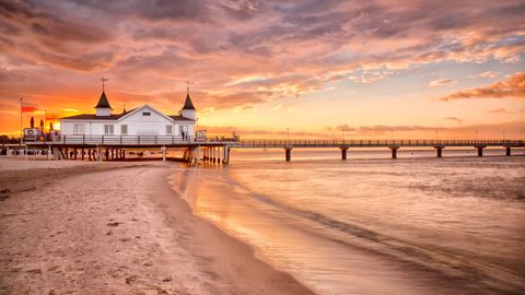 Seebrücke Ahlbeck auf Usedom