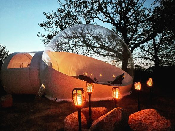 ✨ Sternenhimmel & Private Spa – Romantische Auszeit nahe Berlin