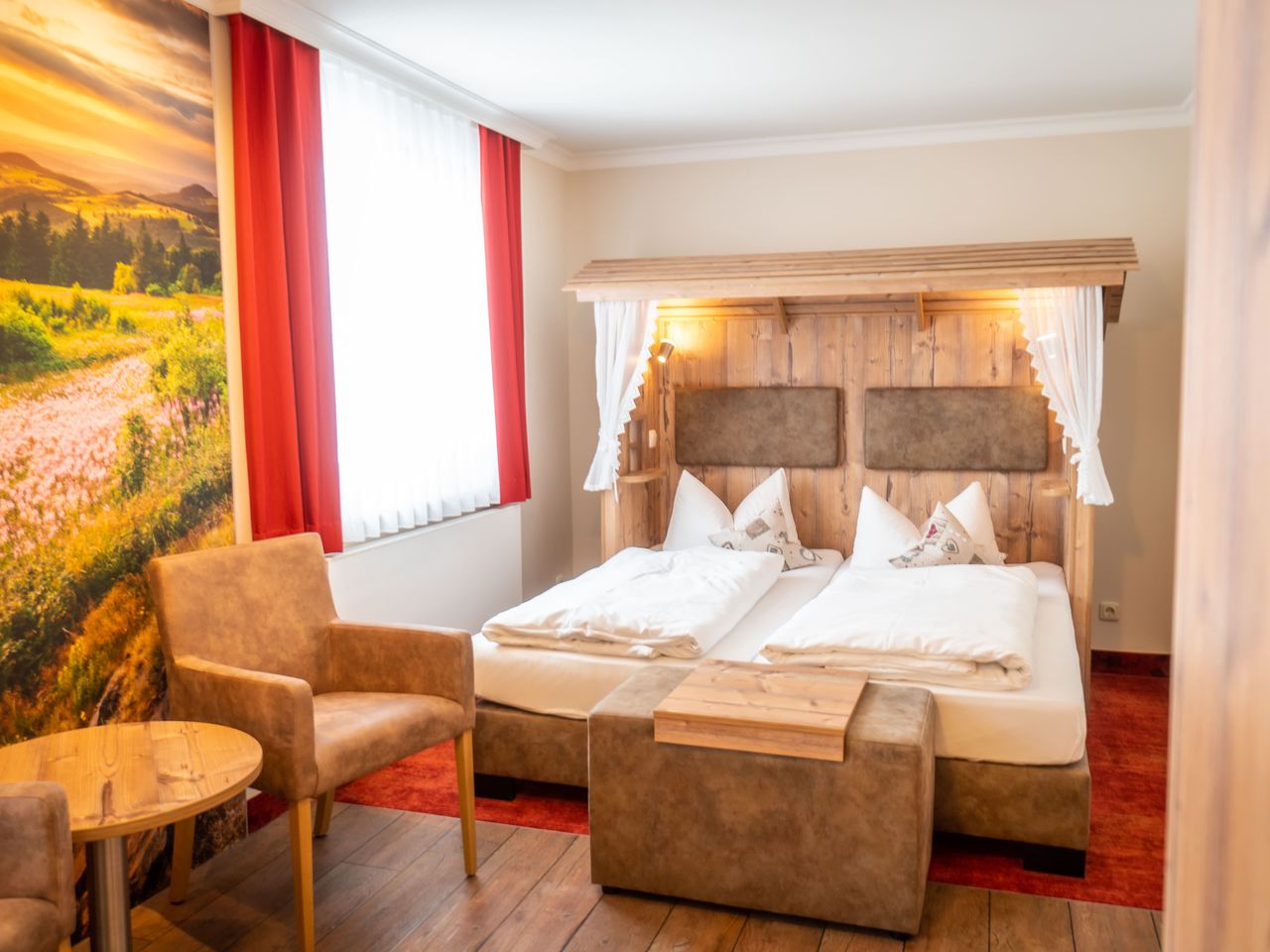 Doppelzimmer Landromantik mit Balkon