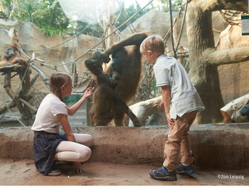 Zoo Leipzig mit Hotel