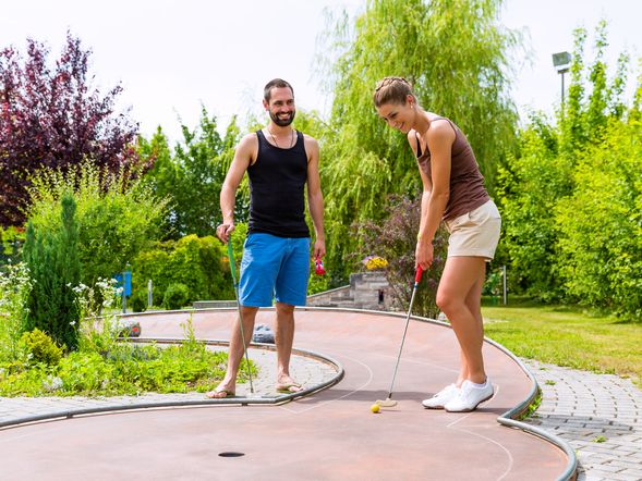 Kleines Zwischendurchvergnügen inklusive Minigolf unlimited