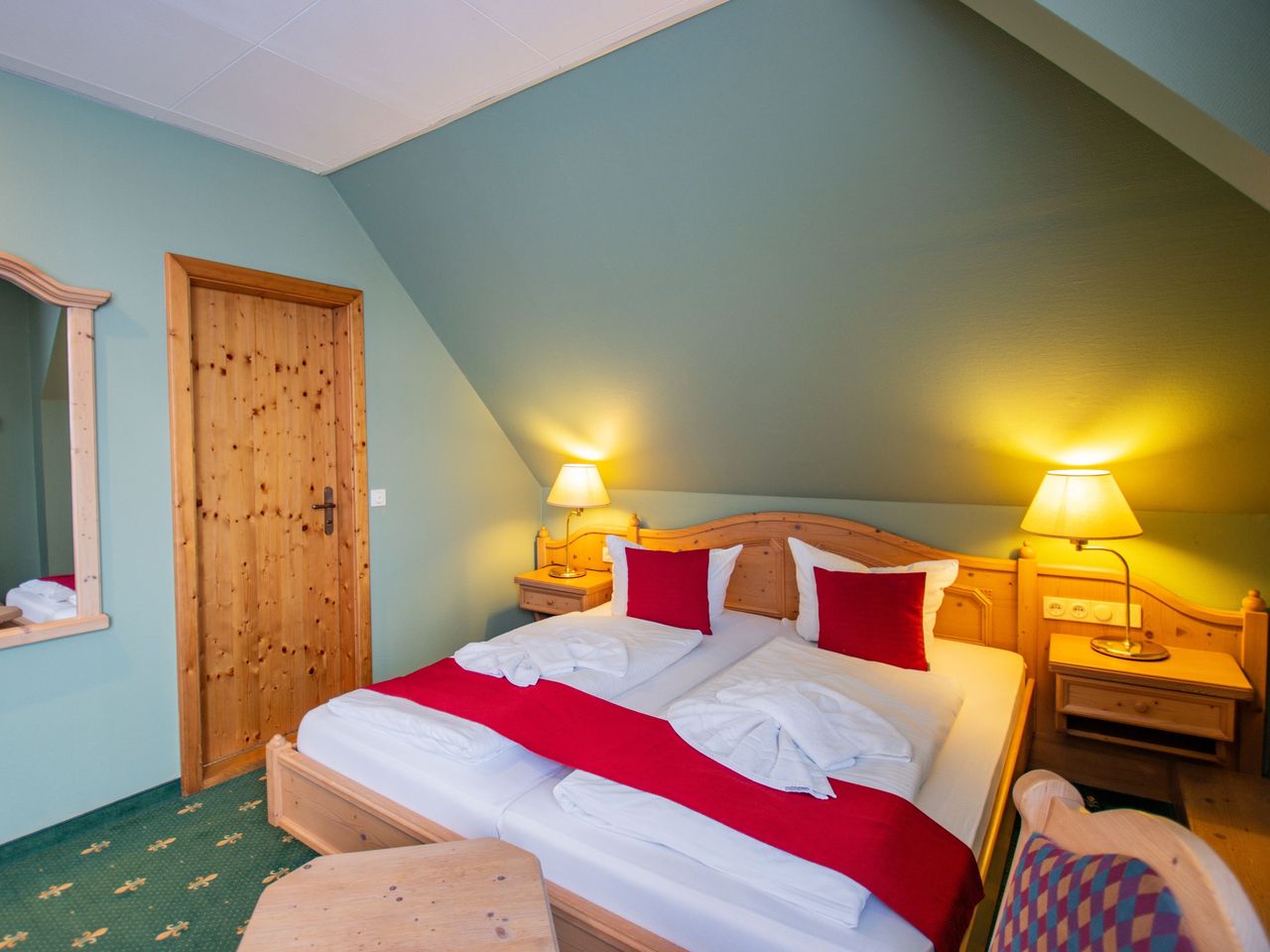 Doppelzimmer Komfort im Schloss