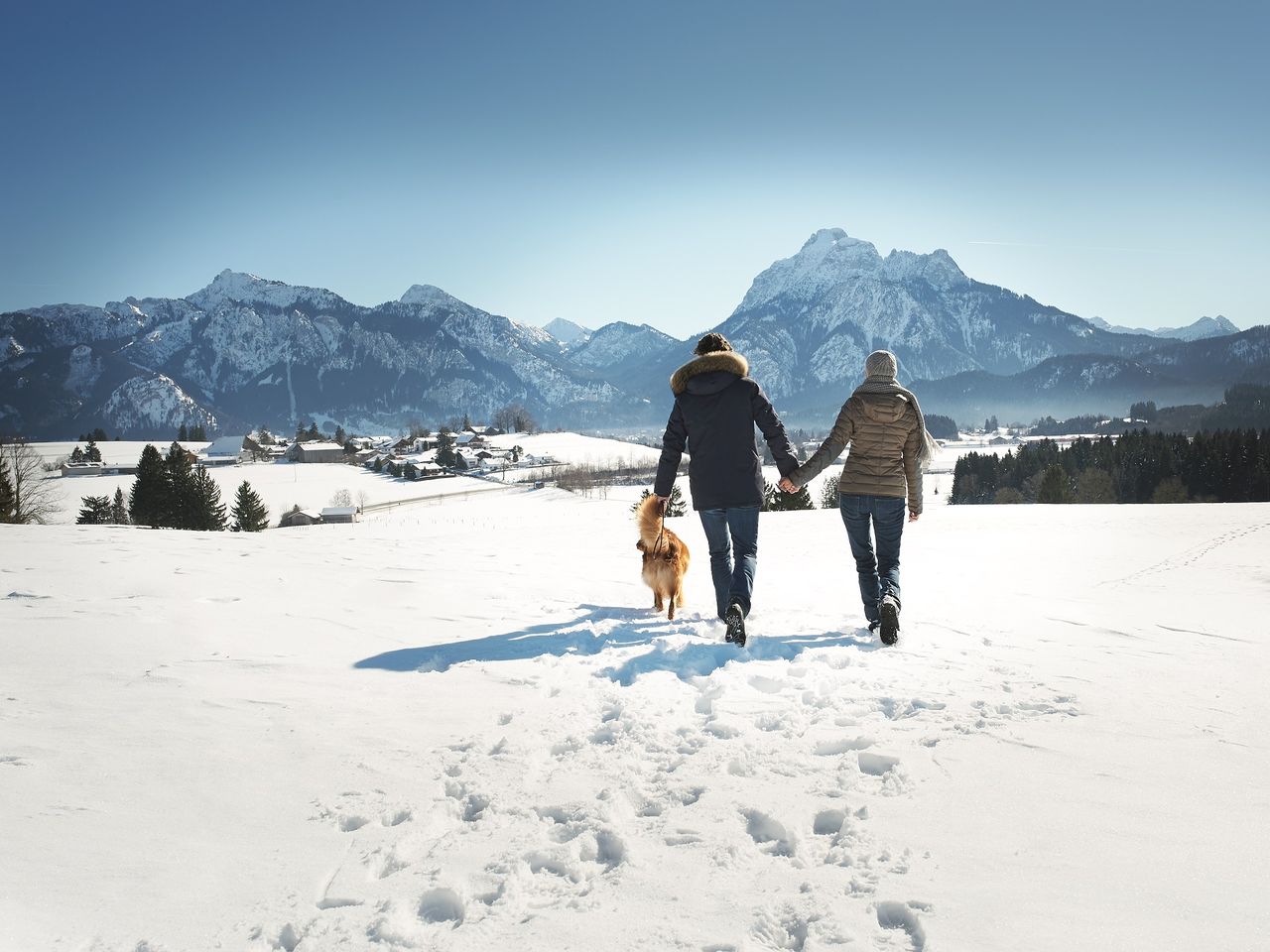 Golfgenuss im Allgäu vor alpiner Kulisse