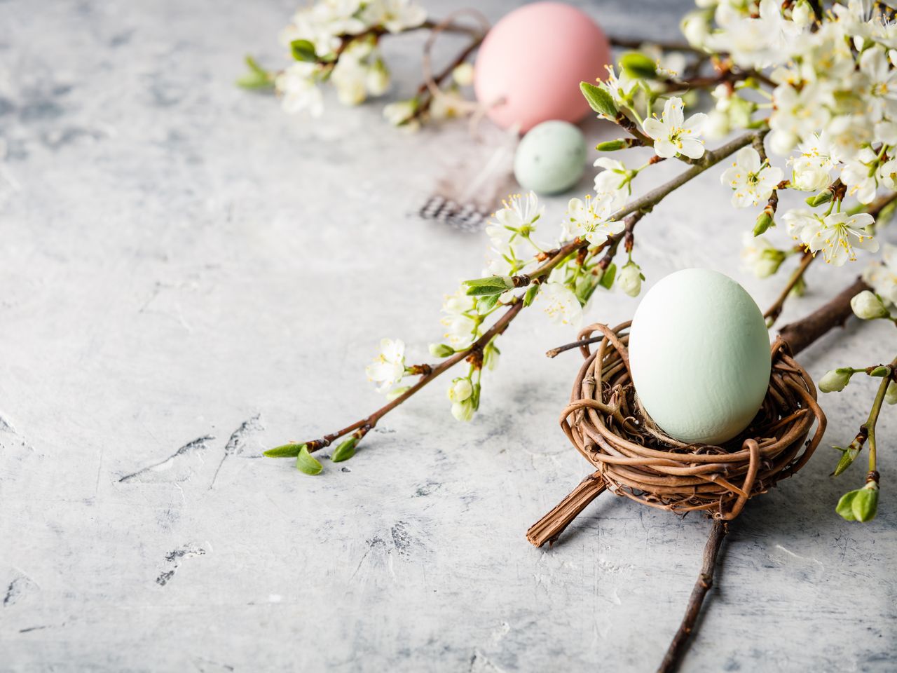 Osterwochenende am Neckarufer