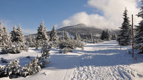 Winter im tschechischen Riesengebirge