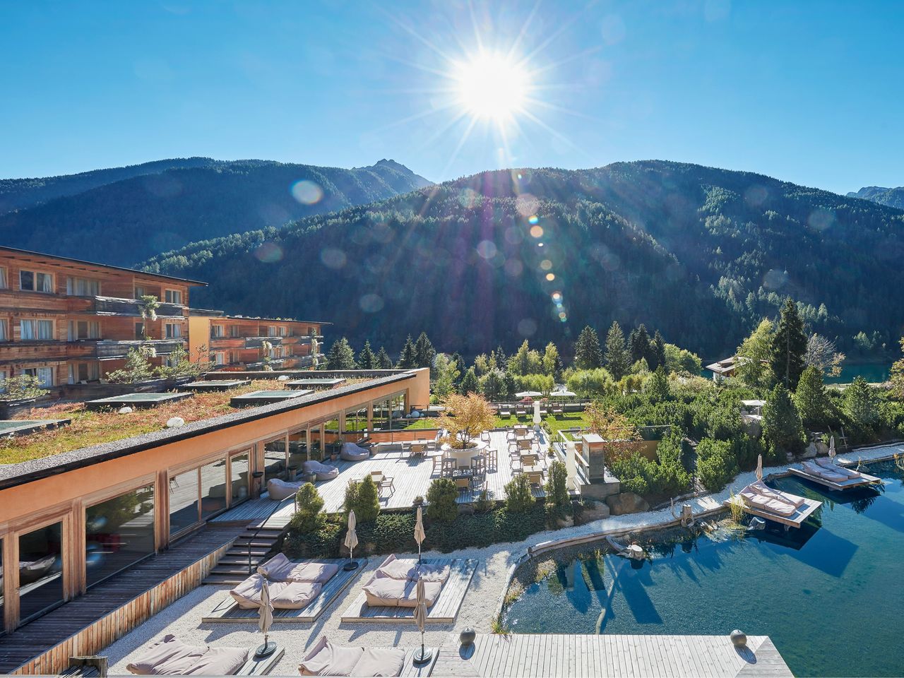 7 Tage Südtirol: Wellness, Naturteich & HP+