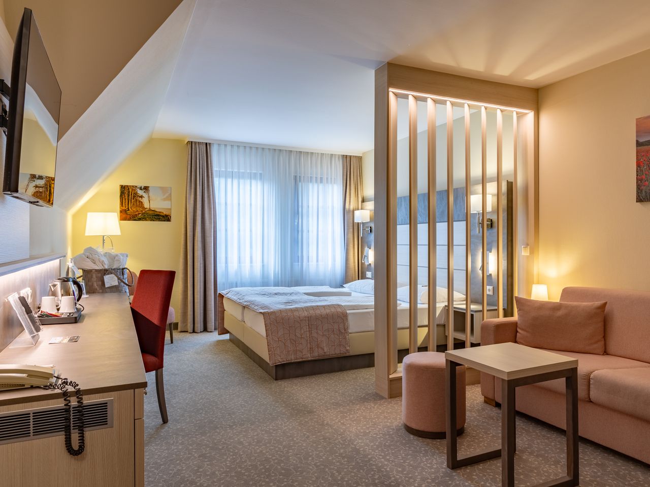 Junior Suite mit Gartenblick