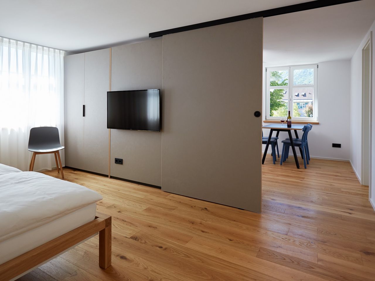 Apartment HÖRI mit 1 Schlafzimmer für max. 2 Erwachsene und 2 Kinder