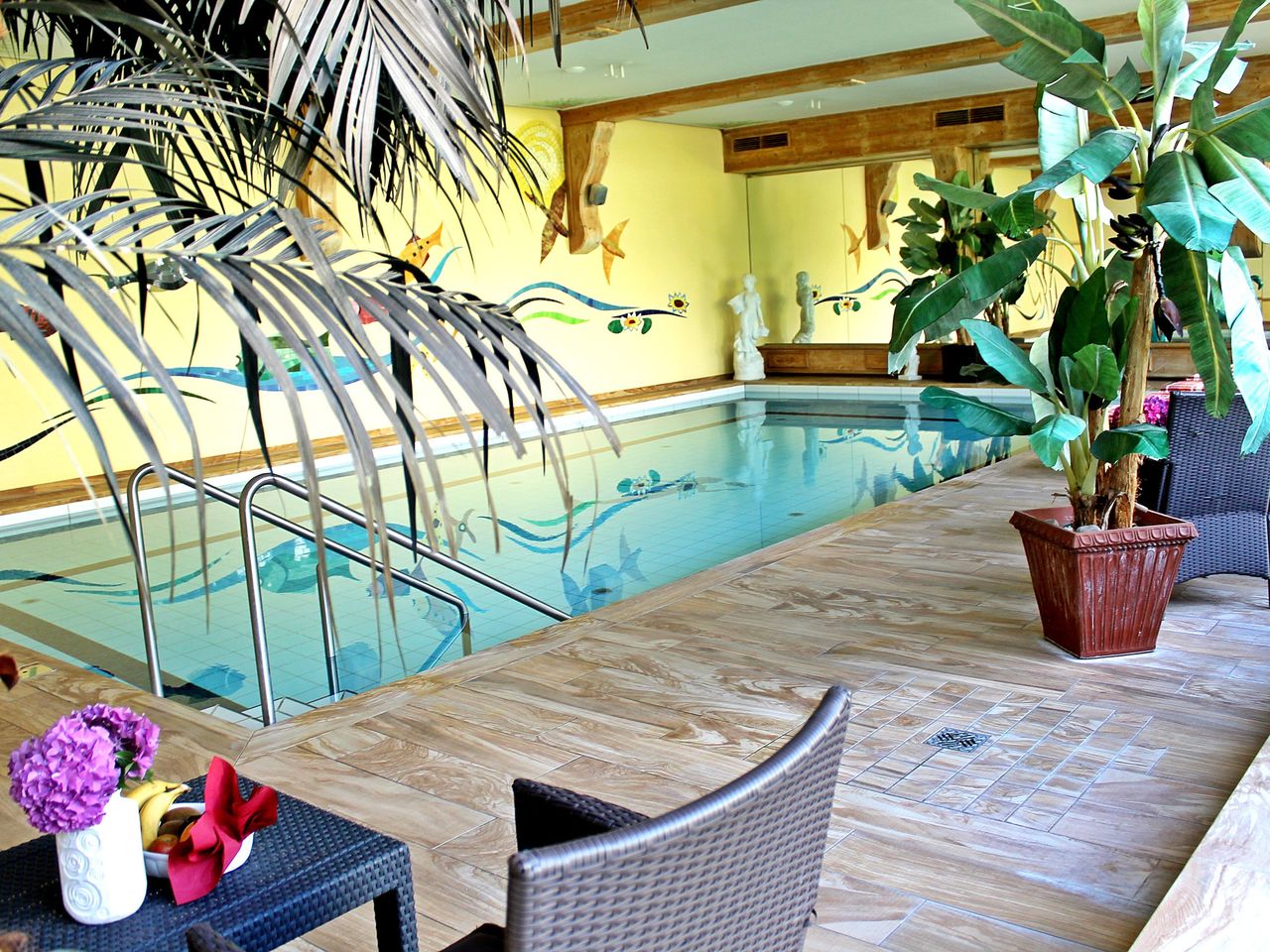 Eine Handvoll Wellness im 4 Sterne Hotel