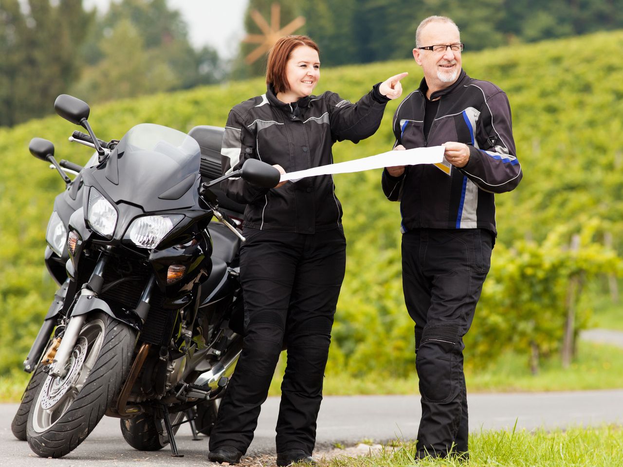 MOTORRADFAHREN AN DER MOSEL