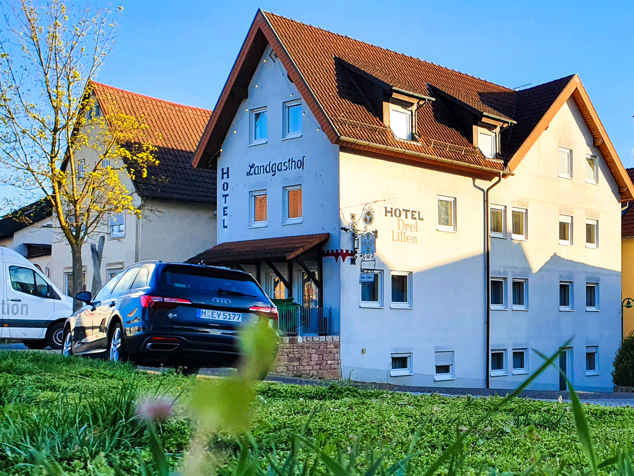 Körbchen voller Ostereier und Ostertage in Franken