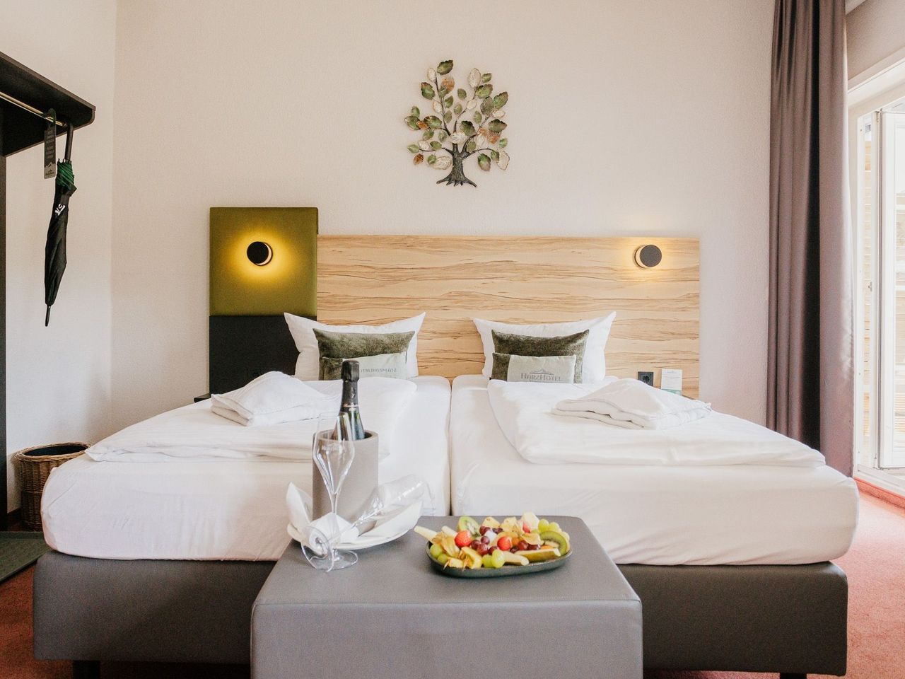Doppelzimmer mit Balkon