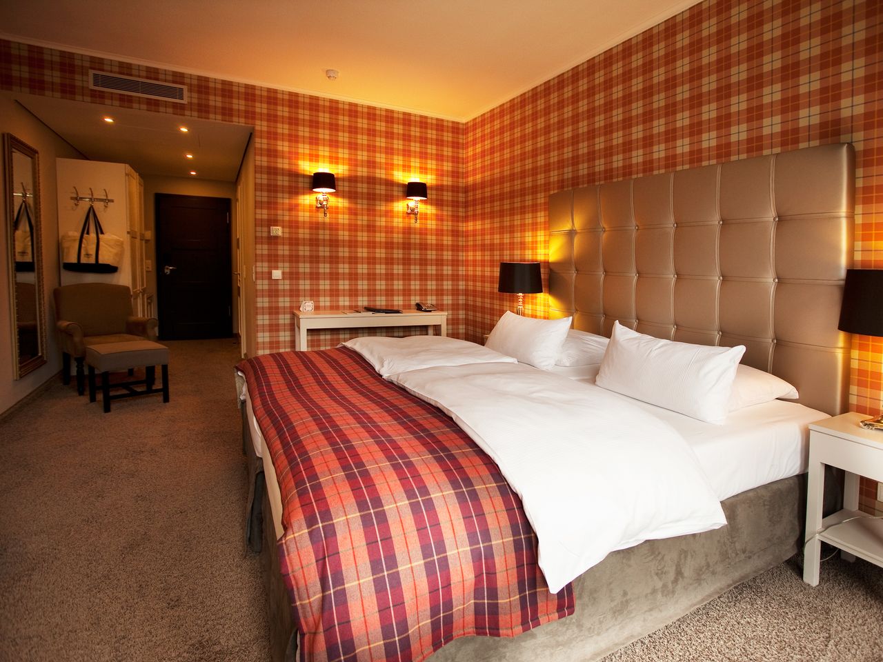 Luxuszimmer in der Waldresidenz