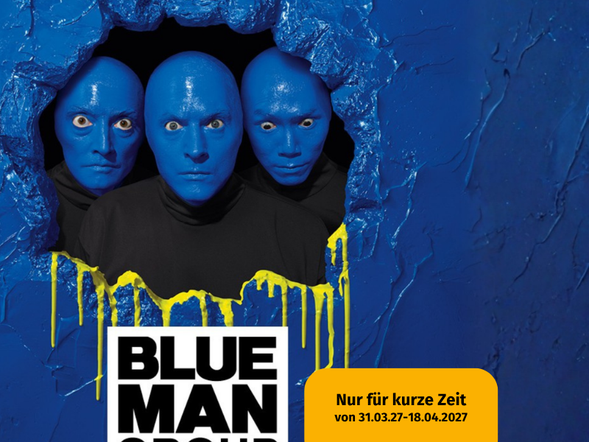 Blue Man Group Oberhausen mit Ticket und Hotel
