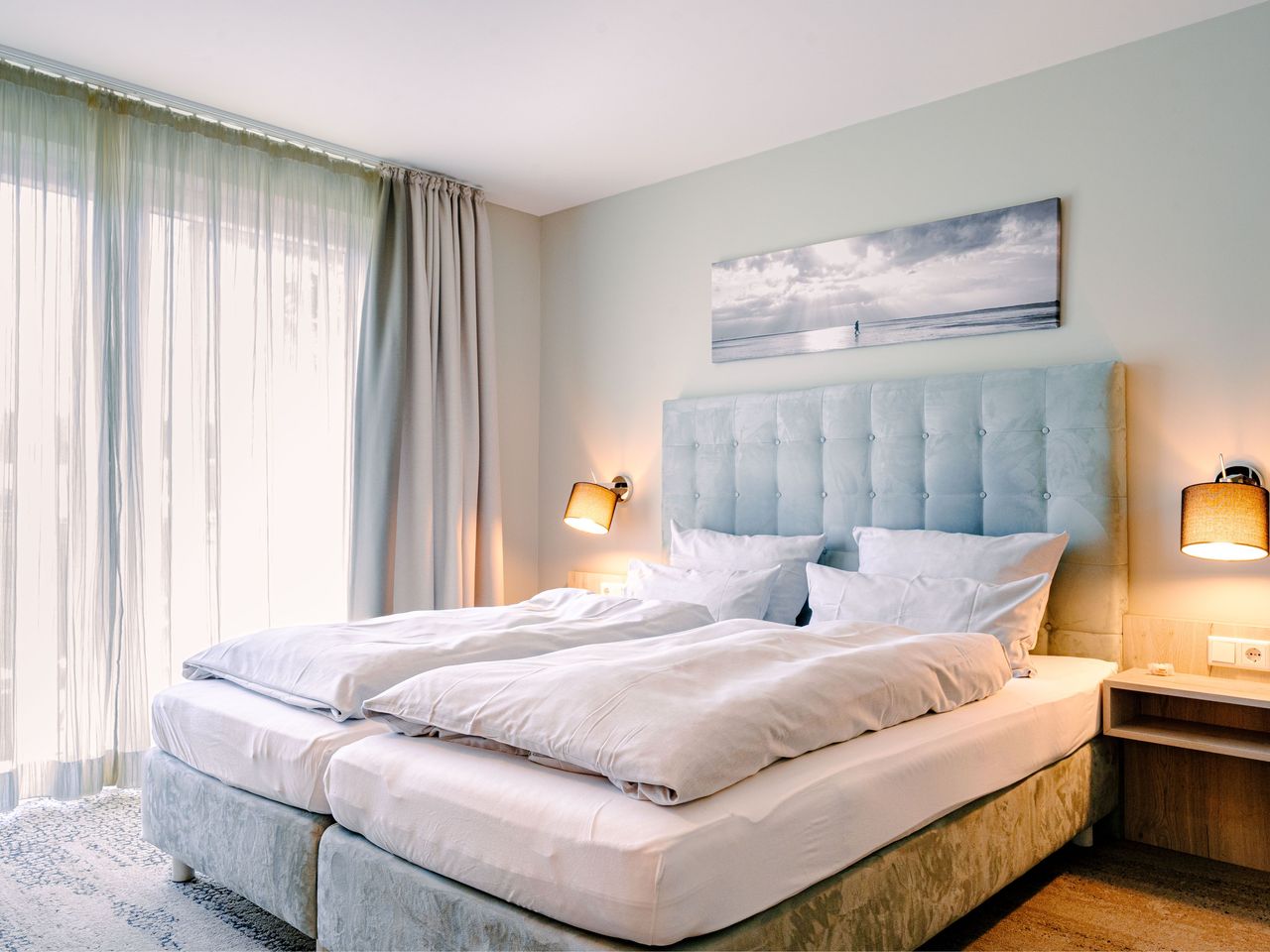 Doppelzimmer mit Balkon