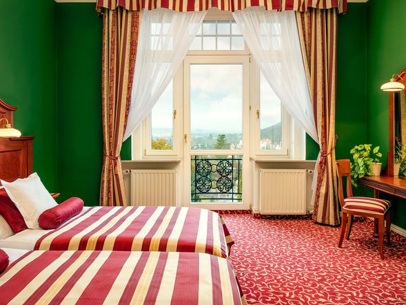 Doppelzimmer Superior mit dem Stadtblick