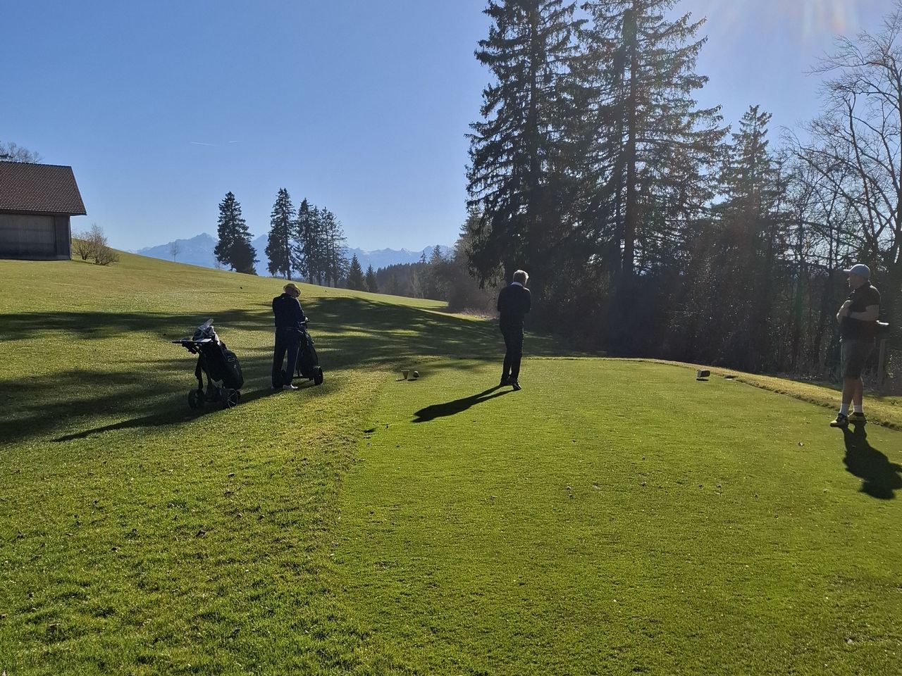 Golfgenuss im Allgäu vor alpiner Kulisse