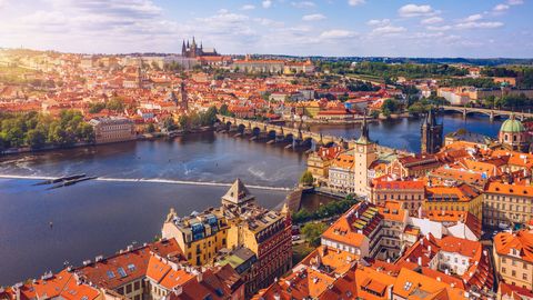 Blick auf Prag