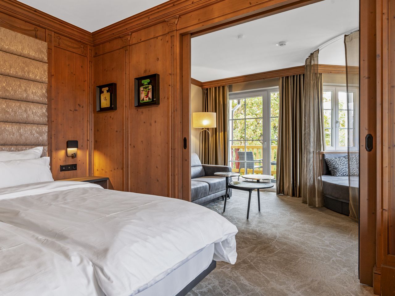 Deluxe Suite modern mit Balkon